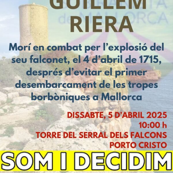 Homenatge a Guillem Riera